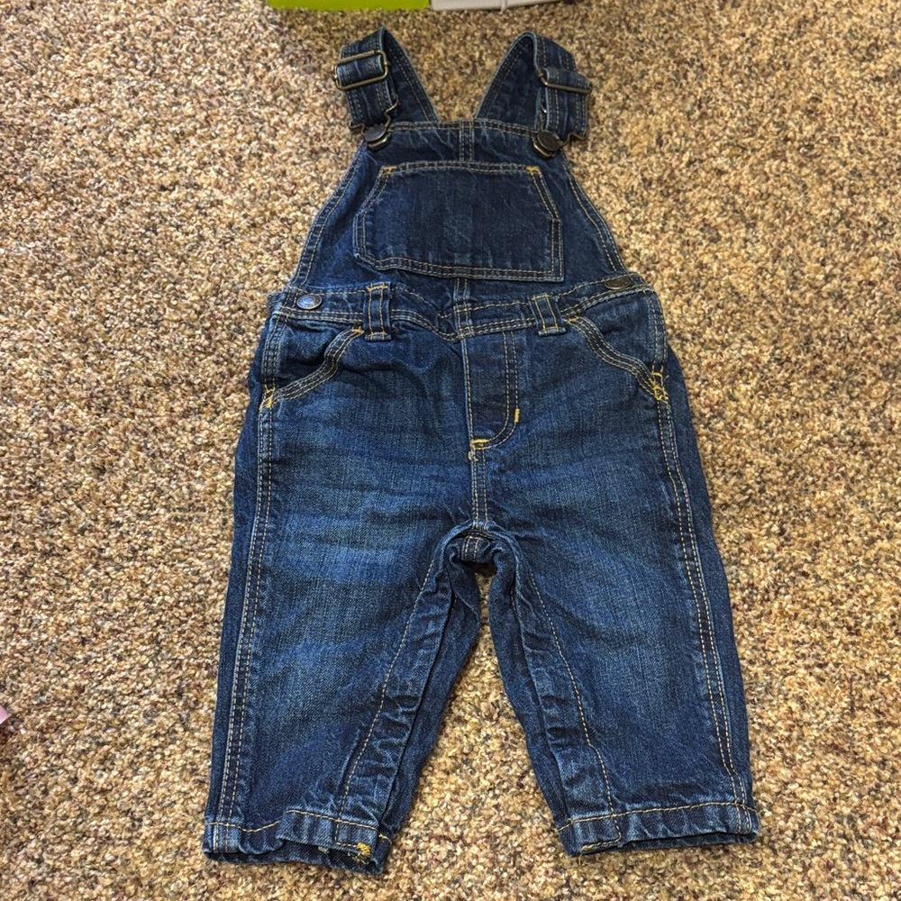 Old Navy Classic Blue Kids Overalls